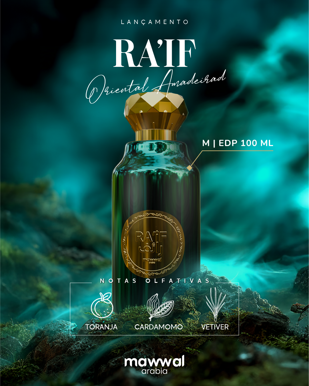 Perfume Mawwal Arábia Raif 100ml